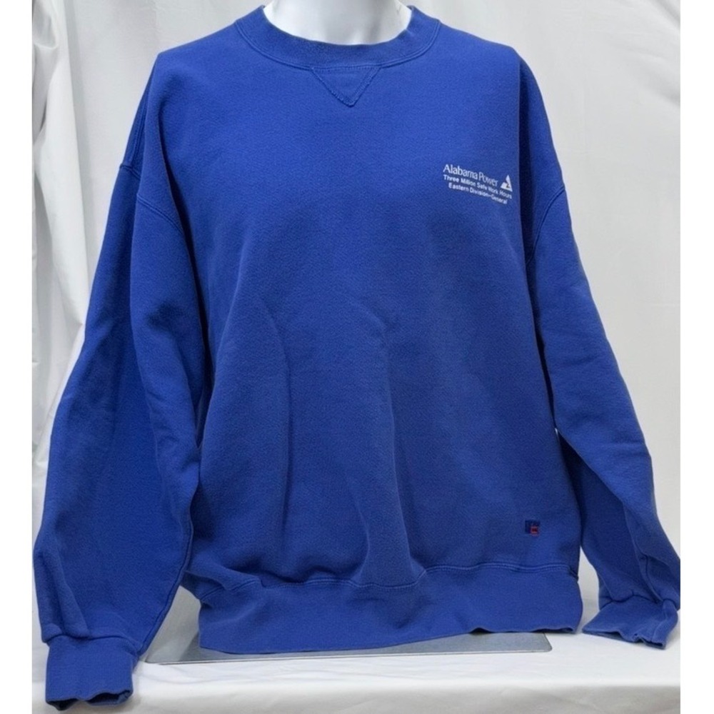 Vtg Russell Athletic High Cotton Crewneck XXL USA Flaw